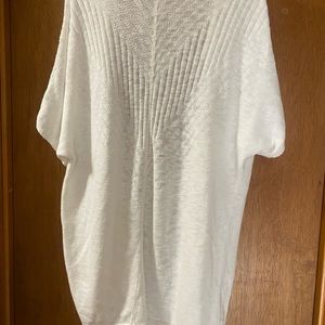 Wonderly short sleeve light weight cardigan white XL